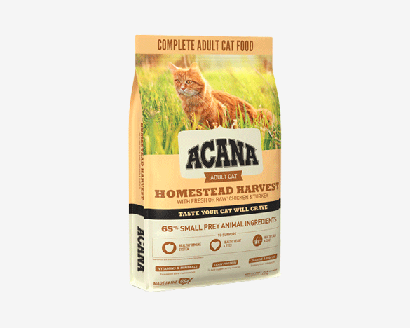 爱肯拿（ACANA）丰收家园成猫粮 鸡肉燕麦口味7.2kg（美版）