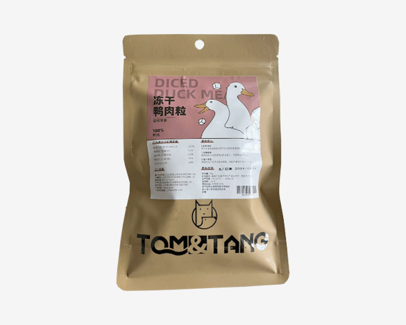TOMTANG汤姆糖 猫狗通用宠物冻干零食  鸭肉粒50g