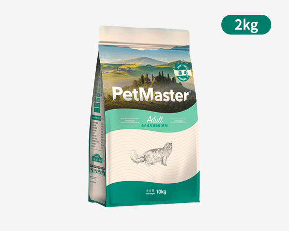 佩玛思特Petmaster经典系列 理想体态美毛成猫粮2kg