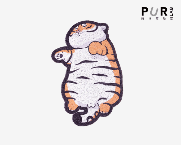 PurLab噗扑实验室 胖虎晚安猫砂垫
