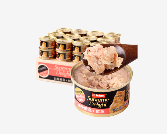 富力鲜（Frisian）泰国进口猫咪零食猫罐头85g*30罐 2口味混合