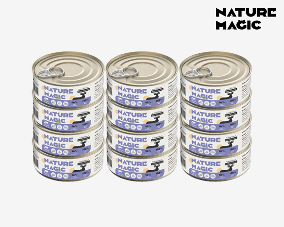 新西兰自然魔法NatureMagic 无谷成猫主食罐头90g*12罐 鹿肉口味