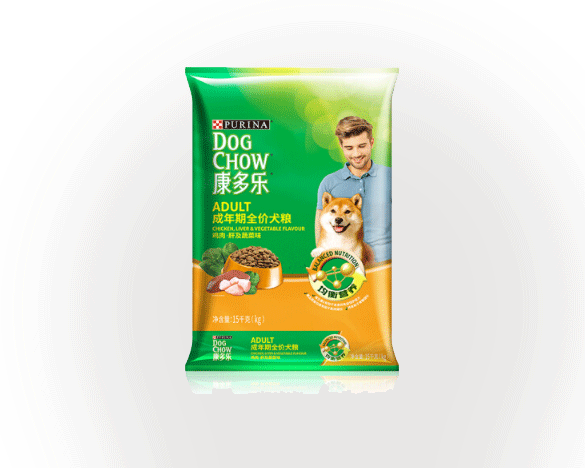 康多乐全犬种成犬粮15kg鸡肉蔬菜味