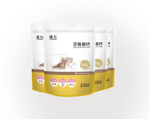 福丸玉米味豆腐宠物猫砂10kg（5L*4包）