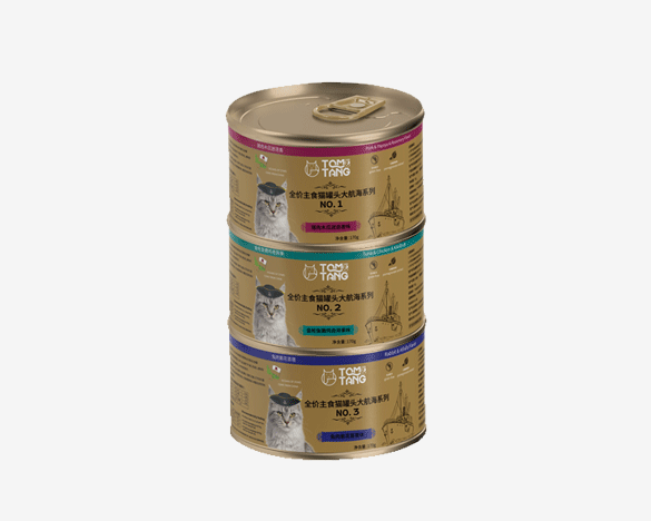 TOM&TANG汤姆糖全价猫用主食罐170g*3罐（3口味组合装）