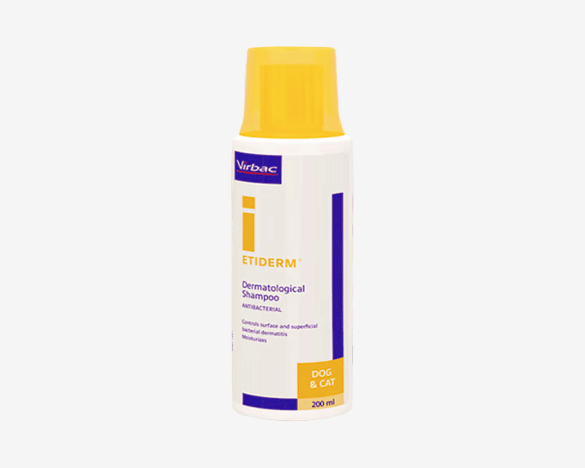 法国Virbac 维克爱体洁 猫咪狗狗药浴沐浴露200ml（细菌脓皮症药浴）