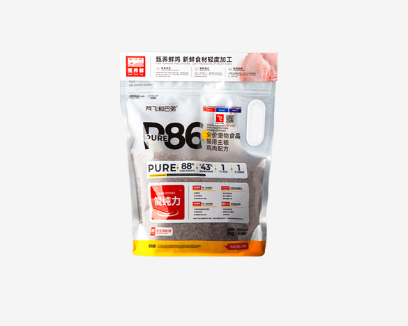 阿飞和巴弟P86全期鸡肉无谷猫粮2kg