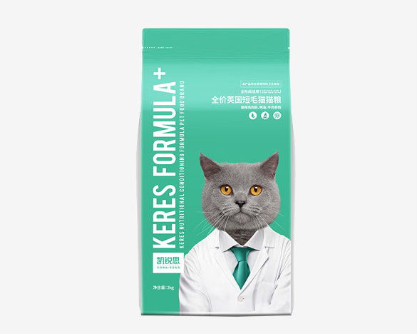 凯锐思英短专用猫粮2kg