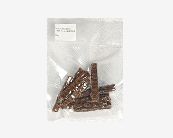 FARMLAND TRADITIONS蔚蓝原野  风干牛肉牛肺雪茄肉卷犬用零食肉干50g(分装)