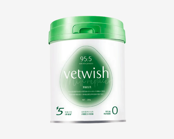 唯特适vetwish 猫狗通用款零乳糖双益生元羊奶粉280g