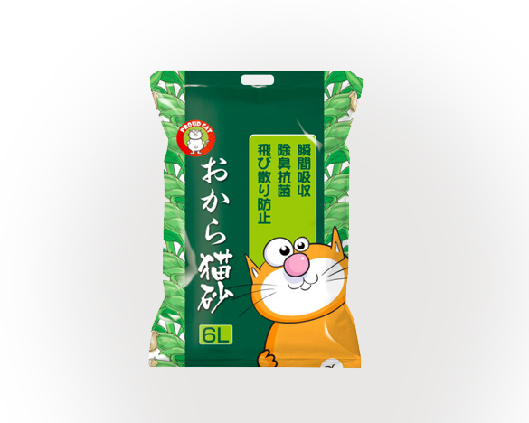 得意猫原味豆腐猫砂6L *6包