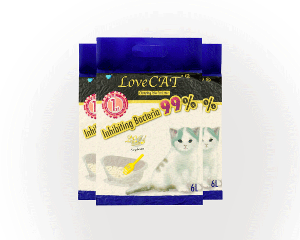  LOVECAT原味豆腐猫砂 6L*3袋