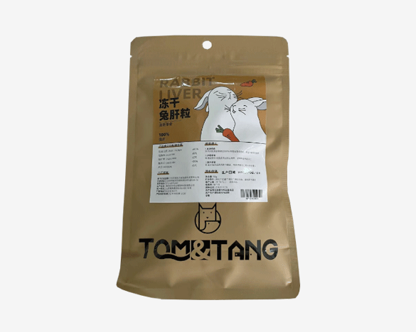 TOMTANG汤姆糖 猫狗通用宠物冻干零食 兔肝粒50g
