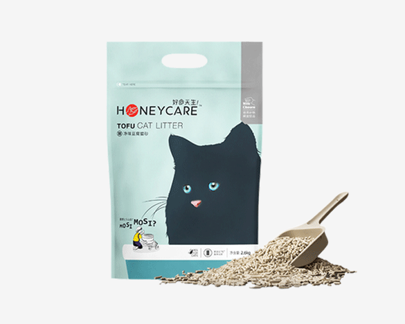 Honeycare好命天生净味豆腐猫砂（2.6kg*4包）