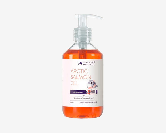挪威原装进口 猫狗通用宠物鱼油 蓝跃北极鲑鱼油300ml/瓶