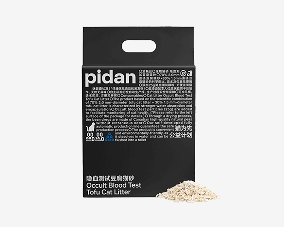 pidan猫砂隐血测试豆腐猫砂6L*4包