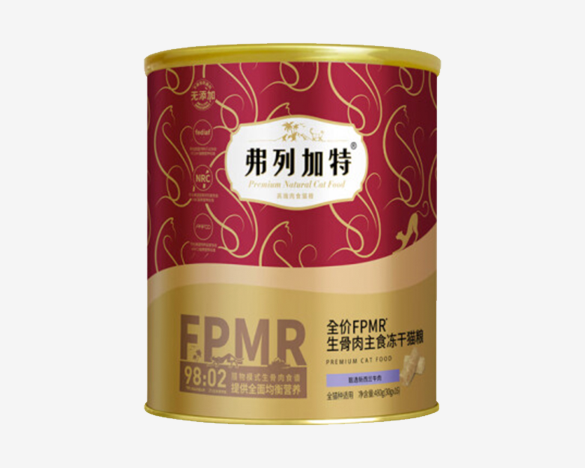 [直接买]弗列加特98%鲜肉FPMR主食冻干480g 牛肉配方