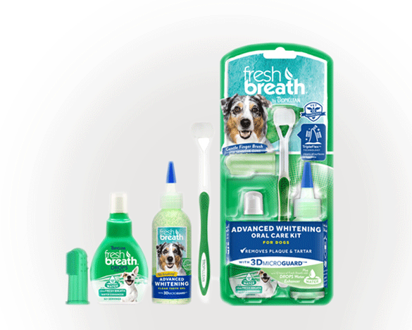 美国Tropiclean多美洁专业护齿套装 小型犬用