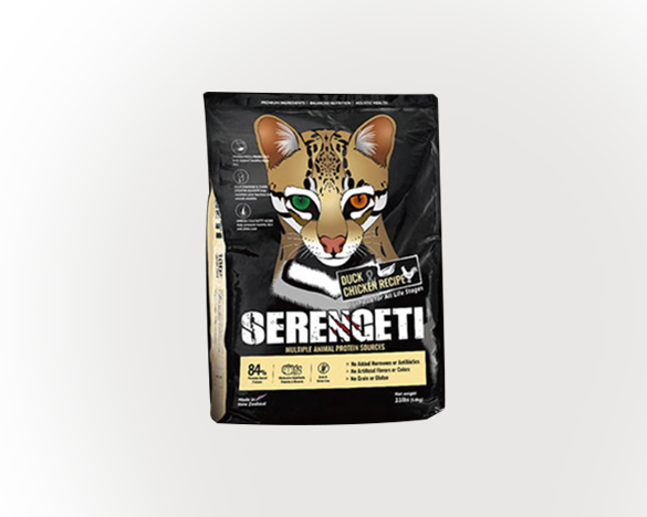 全球易供标！Serengeti塞伦盖蒂鸭肉鸡肉全猫粮11磅