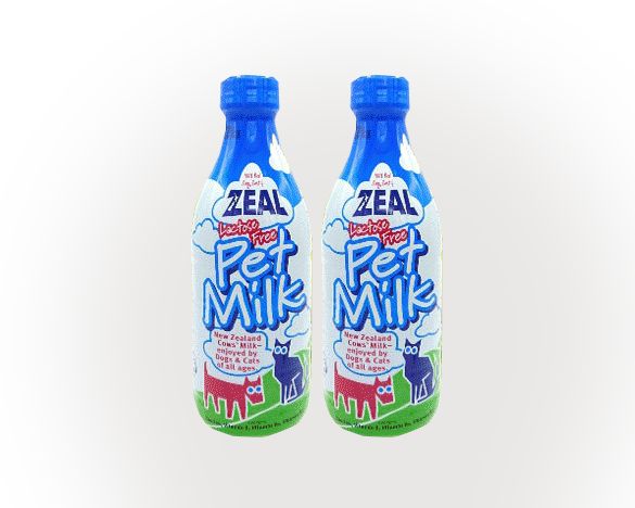 新西兰进口犬猫通用ZEAL真致宠物牛奶380ml*2瓶