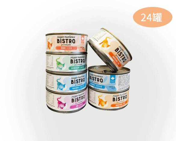 纽翠斯私厨系列全猫主食罐156g*24罐 口味随机组合装