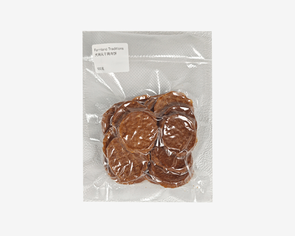 FARMLAND TRADITIONS蔚蓝原野  圆形鸡肉饼犬用零食肉干100g(分装)